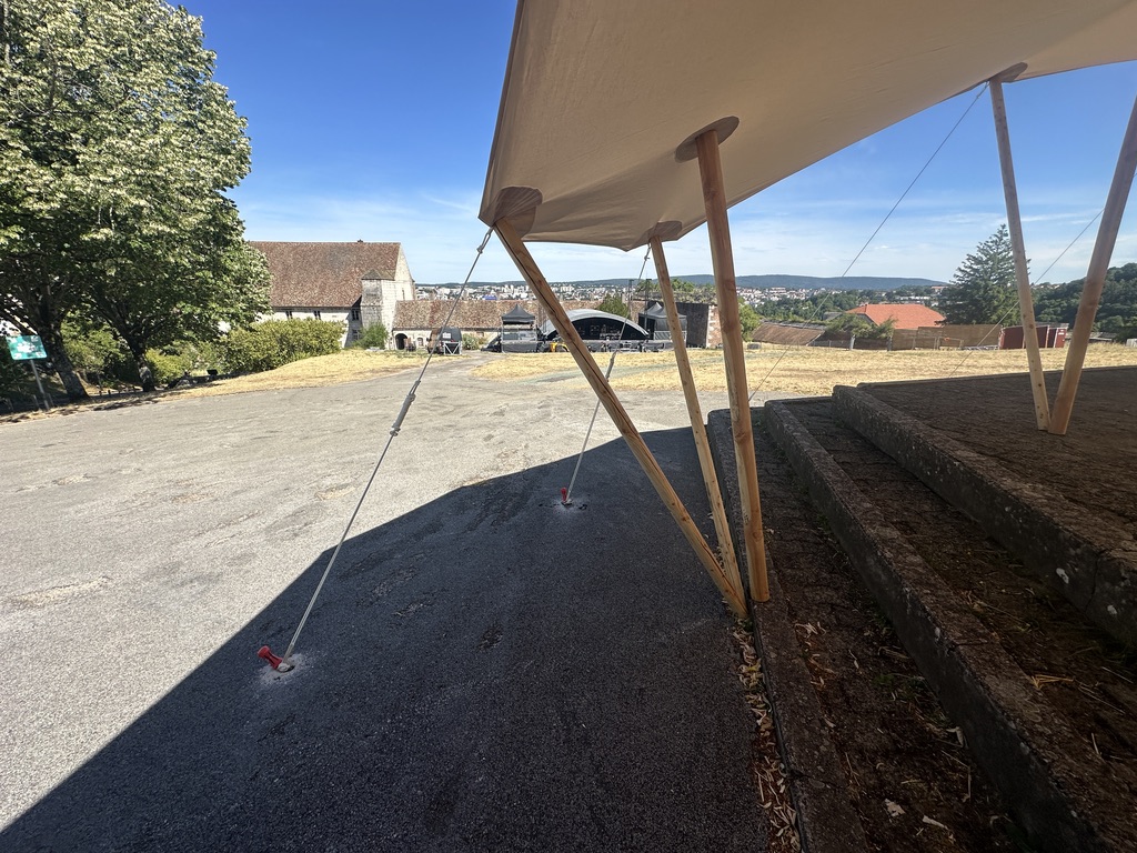 Tente nomade de 140 m² contrôlée à Besançon dans le Doubs lors de l’instruction de son registre de sécurité CTS